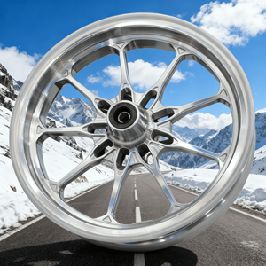 Rines de Aluminio Grabados por CNC para Honda Giorno - 12 Rines Ligeros Personalizados Resistentes al Clima Tropical - Product Image 4