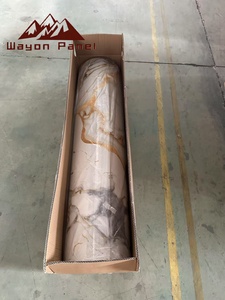 Rotoli di Carta da Parati 3D in Schiuma Adesiva Effetto Marmo Lucido di Lusso Wayon per Decorazione Murale, Vendita Diretta dal Produttore - Product Image 3