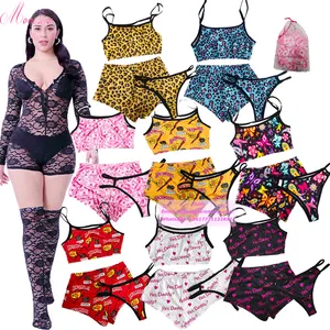 2024 valentines pajamas Pajamas Sexy Underwear 3 Piece Womens Lingerie Sexy Set Lace Bodysuit Women valentines lingerie