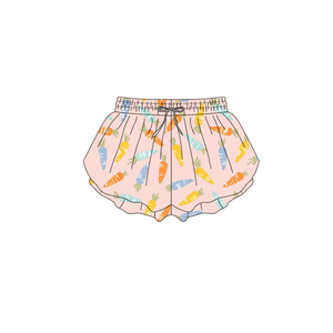 Pantalones Cortos Deportivos Casuales de Punto Personalizados para Mujer Adulta, Ropa Familiar a Juego para Mamá e Hija, Nuevo al por Mayor - Product Image 3