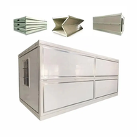 DXH Usine Facile à Assembler Bureau Mobile Logement Scolaire Conteneur Pliable Maison Préfabriquée Maisons Préfabriquées Pliables