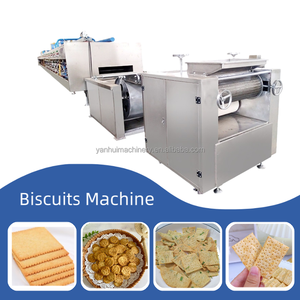 Máquina Automática para Hacer Galletas y Bizcochos, Línea de Producción con Moldeador Depositador de Eje Rotatorio Pequeño - Product Image 6