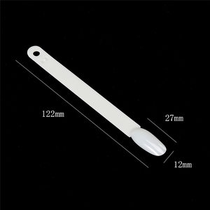 Lot de 50 faux ongles à couverture complète en plastique, longs, forme ballerine, pour présentation de couleurs, outil de manucure professionnel pour salon - Product Image 2