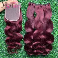 Lots de Cheveux Humains Vietnamiens Bruts Double Drawn en Gros, Ondulés, Vierge, Épais et Alignés, pour Tissage de Cheveux Humains SDD