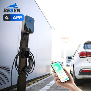 BESEN ที่กําหนดเองสถานีชาร์จรถยนต์ไฟฟ้า 7kW 1Phase APP Android และระบบ <span class=keywords><strong>iOS</strong></span> <span class=keywords><strong>6</strong></span>.1m สาย 32A Wallbox EV Charger - Product Image 6