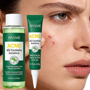 Agua Esencial de Centella de Marca Privada 130ml, Gel de Cica 20g, Vegano, Ácido Hialurónico, Aloe Vera, Blanqueador, Vitamina C, Hidratante, Todo en Uno - Product Image 2