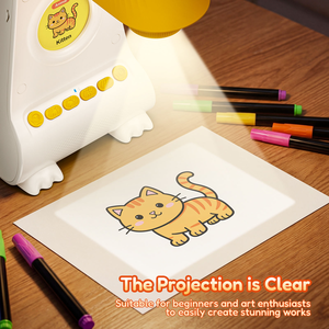 Projecteur de Dessin Intelligent T100 pour Enfants, Projecteur de Traçage et de Peinture, Jouet Éducatif pour Enfants, Garçons et Filles, Cadeau - Product Image 6