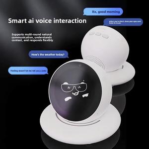 Robot IA de bureau en forme de pouf - <span class=keywords><strong>360</strong></span>. Assistant vocal intelligent, compagnon émotionnel, batterie intégrée, assistant intelligent pour voiture et maison - Product Image 3