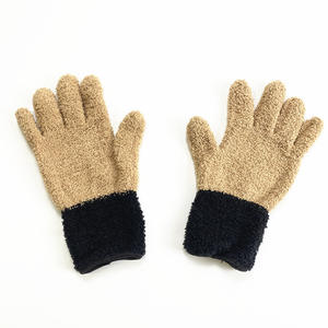 Gants de dépoussiérage en microfibre épais <span class=keywords><strong>pour</strong></span> le nettoyage de la maison, stores, fenêtres, volets, meubles et voitures, réutilisables, sans peluches, bleus - Product Image 4
