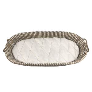 Panier à langer pour bébé en matériau naturel tissé à la main, <span class=keywords><strong>de</strong></span> qualité assurée, écologique, sûr et confortable, pour la maison et la crèche - Product Image 5