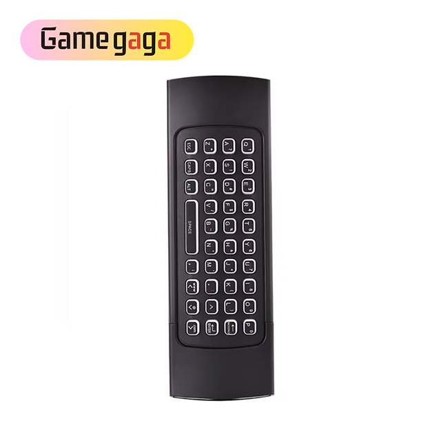 Ye MX3 Air Mouse Remote Backlit 2.4G Wireless Voice Control ABS Material Supports Android/Wind10/Mac/Linux PC/TV Box