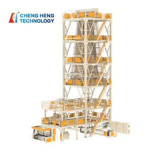 Machine d'extrusion de <span class=keywords><strong>film</strong></span> plastique ABC à 3 couches pour serres agricoles à longue durée de vie, fournisseur de machines de fabrication de couvertures - Product Image 1