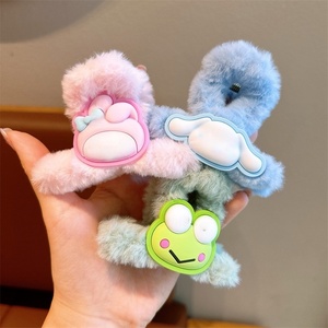 Pinza de pelo de dibujos animados de <span class=keywords><strong>Sario</strong></span> para niña, bonita pinza de concha hecha a mano, pinza de tiburón para el pelo de niña pequeña para otoño e invierno, accesorio para el cabello - Product Image 5