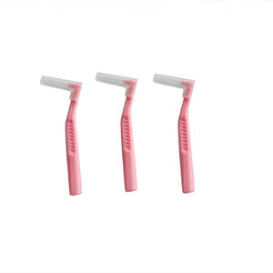 Brosse interdentaire incurvée en forme de L de 0.4mm pour un nettoyage précis des accolades, des implants et des espaces morts dans la bouche. - Product Image 5