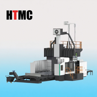 Machine-outil mobile de centre de fraisage CNC à double colonne série DVF10033 usinage de portique multifonctionnel conception de voûte élevée