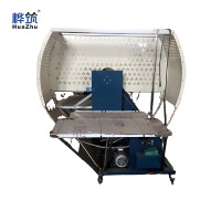 Machine de cerclage semi-automatique électrique pour cartons et emballages, avec applicateur de ruban adhésif en polyéthylène, à vendre