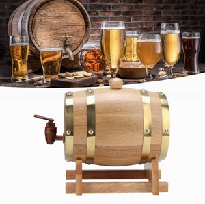 Baril en bois personnalisé de haute qualité, baril à bière en bois pour restaurant, barils à vin en chêne français - Product Image 2
