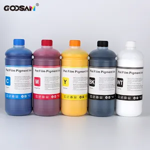Fabricante Pet película de transferencia de calor Dtf tinta de pigmento textil blanco para impresora Epson L1800 Xp 15000 L1300