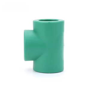 Greentherm Manufacturer High Pressure <strong>PPR</strong> Plumbing Fittings 20-63mm Plastic Tee <strong>PPR</strong> Pipe Fittings EN 15874 Compliant - Product Image 2
