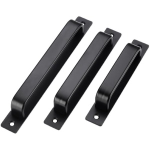 Manija Antirrobo de Aleación de Aluminio sin Perforaciones para Puertas Correderas de Baño, Cocina y Dormitorio, Diseño Moderno y Fácil de Instalar - Product Image 1