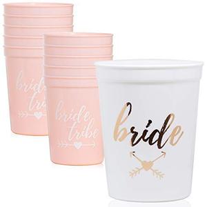 Taza de plástico translúcido naranja neón de 16oz para estadio - Product Image 6
