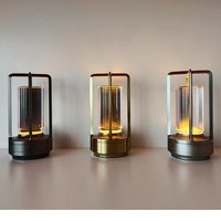 Lampe de table LED rechargeable en aluminium moderne en forme de boule avec contrôle tactile et fonctions de gradation