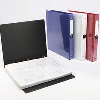 Văn Phòng Phẩm Lưu Trữ Tập Tin Pocket Chủ Tạp Chí Organizer Chủ Mùa Xuân Binder Thư Mục A4 Giấy Clips Binder