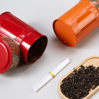 Boîte en métal hermétique de qualité alimentaire, écologique, pour café et thé, fabriquée en Chine, emballage en métal vide