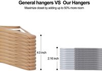 Großhandel Custom Color Kunststoff Kleiderbügel Heavy Duty Dry Wet rutsch feste Kleidung Anzug für Männer Flexible Verwendung in Kleider schränken und Schränken