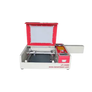 Mini 4040 Desktop Hout Plastic Acryl Co2 Laser Graveermachine Artistieke Geschenken Kristallen Ornamenten Papier Gesneden Gravure