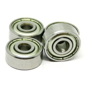 Rodamiento Rígido de Bolas 5x10x5mm de Acero Cromado, Fila Única, Sin Retén, P0, Métrico, Lubricado con Grasa - Product Image 1