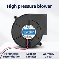 Ventilateur centrifuge à air électrique miniature 24V CC haute pression avec source haute pression