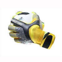 Gants de gardien de but pour enfants adultes Gants de football d'entraînement en latex épaissi