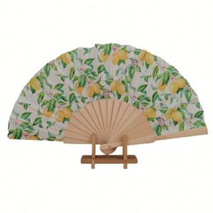 Abanico Plegable de Madera Pintado e Impreso de 23 cm al por Mayor, Estilo Deportivo Clásico, Diseño Personalizado, Arte Folclórico, Decoración del Hogar, Negocio - Product Image 1