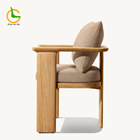 Ensemble de salle à manger d'extérieur en teck 5 pièces - Table et chaises de jardin pour hôtel, terrasse et restaurant