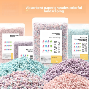 Litière en coton et papier pour hamster, litière absorbante pour hamster, papier pour maintenir la chaleur, coton pour petits animaux - Product Image 2