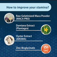 Capsules de Maca de supplément diététique de soins de santé d'OEM Odm sur mesure pour les hommes augmentant la force physique