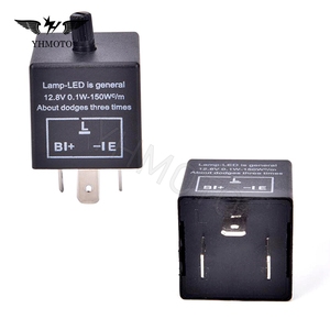 YHMOTO V 3 Pin Led Signal Flasher Blinker Relay Controller Universal <b>Lighting</b> System for Motorcycle CFKT Blinker Parts - Product Image 3