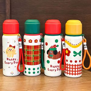 Botella <span class=keywords><strong>de</strong></span> <span class=keywords><strong>Agua</strong></span> Infantil <span class=keywords><strong>de</strong></span> Acero Inoxidable 316 con Aislamiento al Vacío <span class=keywords><strong>de</strong></span> Doble Pared, Portátil, Linda, con Tapa <span class=keywords><strong>como</strong></span> Vaso para Beber, Regalo <span class=keywords><strong>de</strong></span> Navidad - Product Image 2