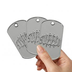 Targhetta per Cani in Metallo <span class=keywords><strong>Personalizzata</strong></span> all'Ingrosso, Logo Inciso 2D/3D, Tema Amore - Incisione <span class=keywords><strong>Nome</strong></span> <span class=keywords><strong>Personalizzata</strong></span>, Stampa Elettroplaccata a Lettere Rilievo - Product Image 2