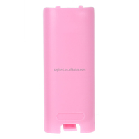 Coque de protection arrière colorée en plastique pour manette de jeu N Wii, étui de batterie pour poignée de manette