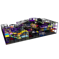 Área de Juegos Interior para Niños, Castillo Inflable, Centro de Juegos con Temática de Jungla, Área de Juegos para Niños Pequeños, Fabricante de Equipos de Entretenimiento FEC