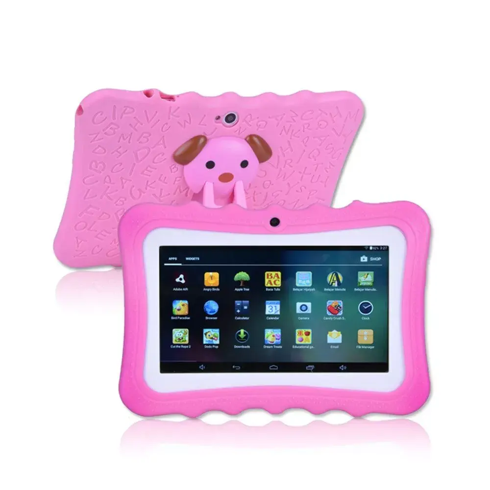 Tablet per bambini da 7 pollici all'ingrosso a buon mercato Android Wifi Kids Study Quad Core Educational Tablets