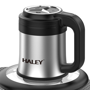 Robot culinaire automatique compact HALEY, hachoir à viande électrique, hachoir à légumes, <span class=keywords><strong>moteur</strong></span> en cuivre 1200W, acier inoxydable 5L - Product Image 4