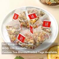 Thé après le repas |   Mélange d'herbes chinoises pour le métabolisme, 5g/sachet, aide à la digestion, citron, aubépine, feuille de lotus, graines de cassia, formule OEM acceptée