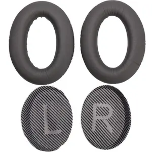 Yedek kulak pedleri için Fit Bose Quietcomfort Qc35 25 Ae2 Qc15 yastıkları Soundlink kulaklıklar Qc35ii Qc45 ve oyun kulaklığı