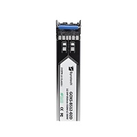 Módulo Transceptor Óptico GOXS 8512-02D 1.25G SFP SX 850nm 550M Fibra Multimodo DDM Conector LC Dúplex Redes Gigabit POE