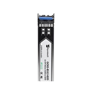 Módulo Transceptor Óptico GOXS 8512 02D 1.25G SFP SX, 850nm, 550M, Fibra Multimodo, DDM, Conector LC Dúplex para Redes Gigabit - Product Image 1