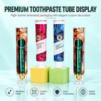 HaoShuoDa Bouchon à vis en aluminium-plastique personnalisé respectueux de l'environnement, diamètre 12,7-35 mm, pour emballage de tube de dentifrice, UV