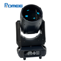 Projecteur LED mobile 300W DMX512 avec effet de superposition à double prisme pour DJ, club, concert, événement, spectacle, éclairage de scène